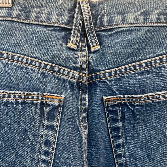 Slvrlake Tess Long Jean Size 25 Color Satisfaction. Low Rise with a wide leg. - Picture 7 of 8